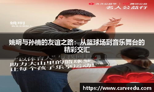 姚明与孙楠的友谊之路：从篮球场到音乐舞台的精彩交汇
