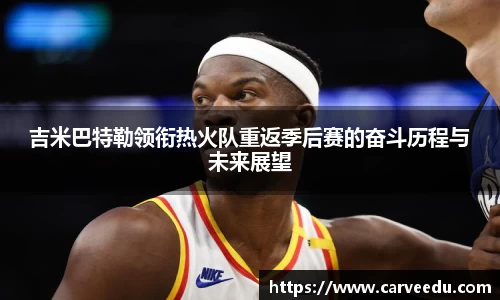 吉米巴特勒领衔热火队重返季后赛的奋斗历程与未来展望