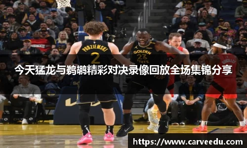 今天猛龙与鹈鹕精彩对决录像回放全场集锦分享